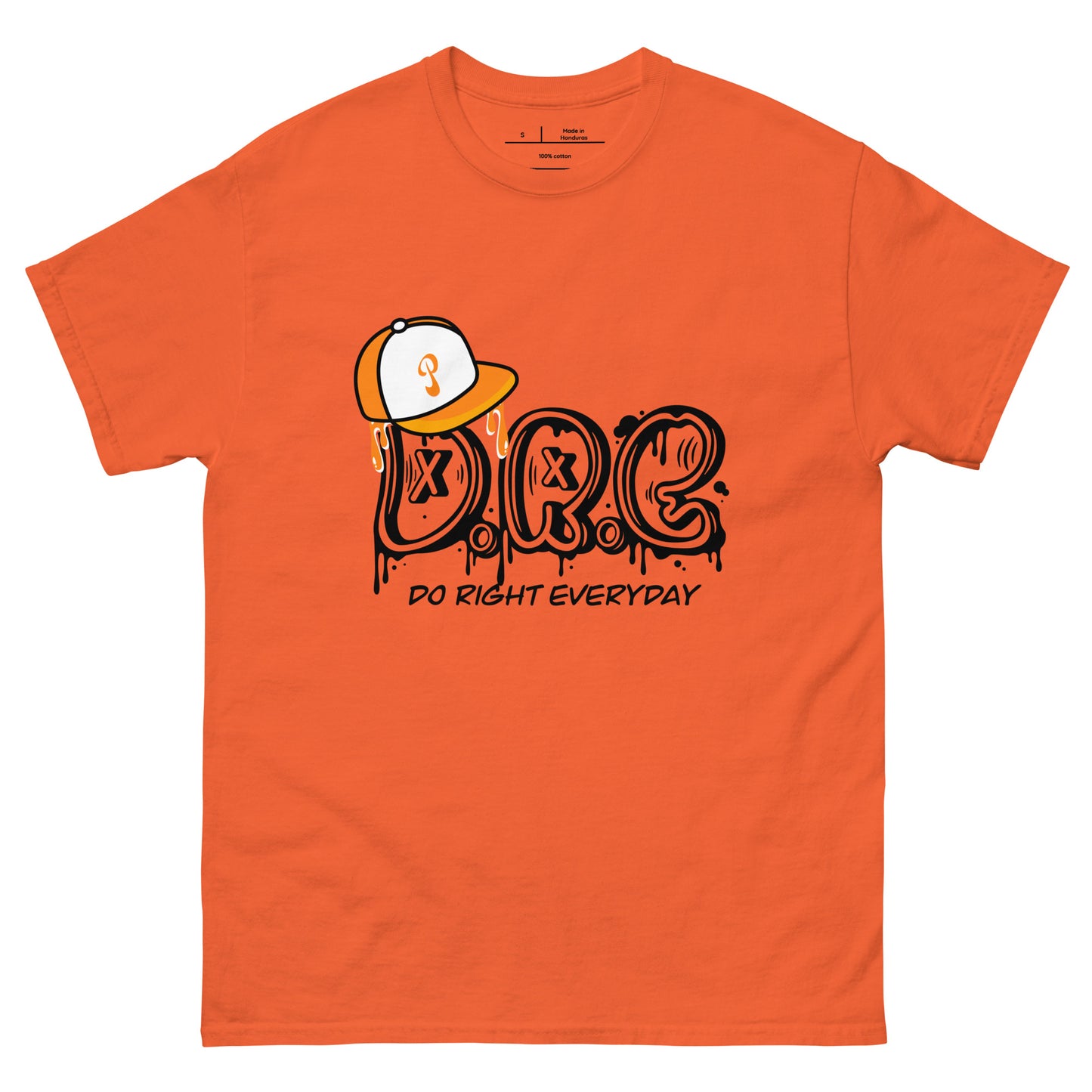Do Right Everyday Tee (orange)